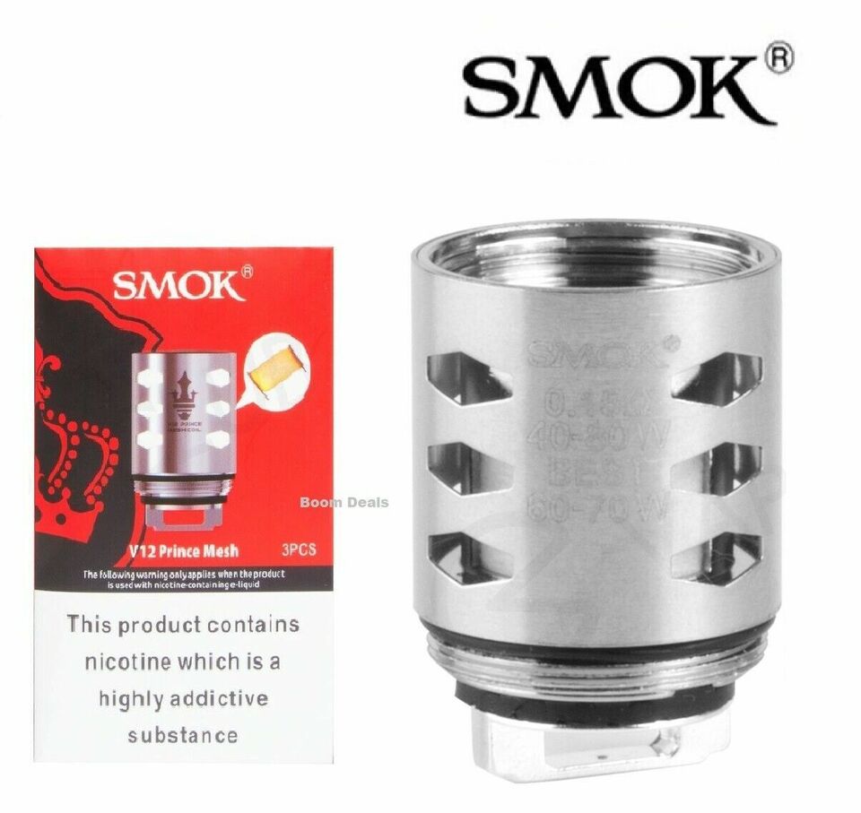 SMOK TFV12 Prince (V12 P-Tank) Replacement Coils 3pcs/pack - Image 3