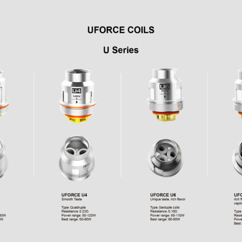 VOOPOO UFORCE N1/N2/N3/U2/U8 Replacement Coils 5pcs/pack