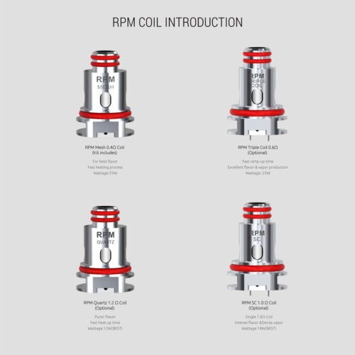 SMOK RPM Replacement Coils - 5pcs/pack