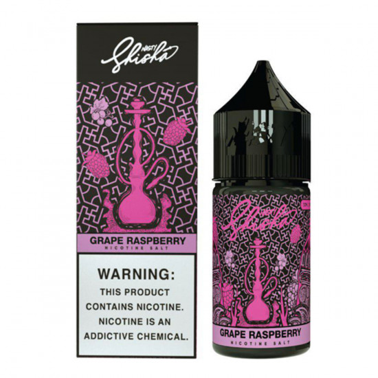 nasty shisha salt eliquid grape raspberry