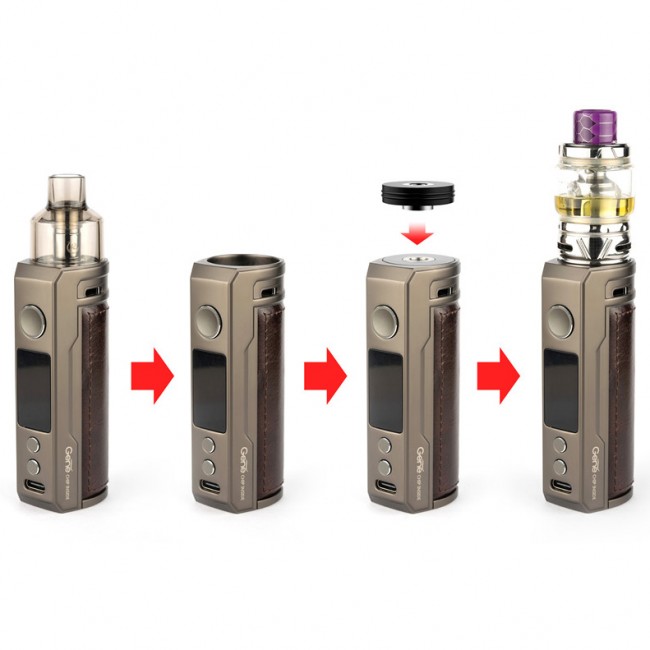 reevape ruok adapter for voopoo drag s voopoo drag x