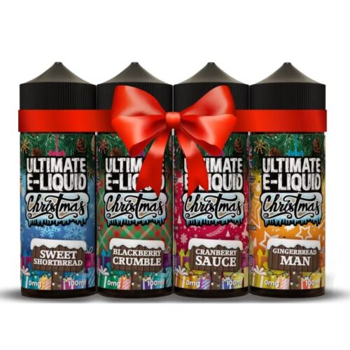 Ultimate Puff Christmas Range 120ml Shortfill