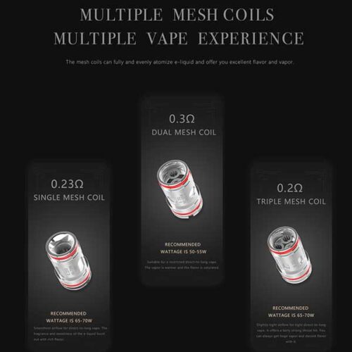 Alternative view of Smok TFV18 Replacement Coils