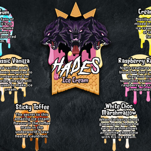 Alternative view of Hades E Liquid 120ml Shortfill | Icecream Range