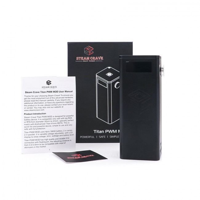 Steam Crave Titan PWM VV Mod V1.5 - Image 2