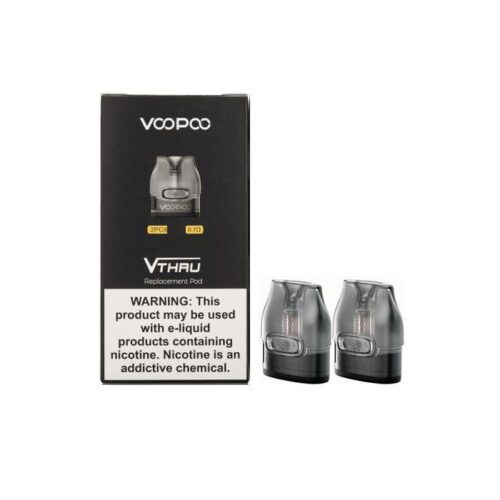 Voopoo Vthru Pod Cartridge Pods | 2 Per/Pack