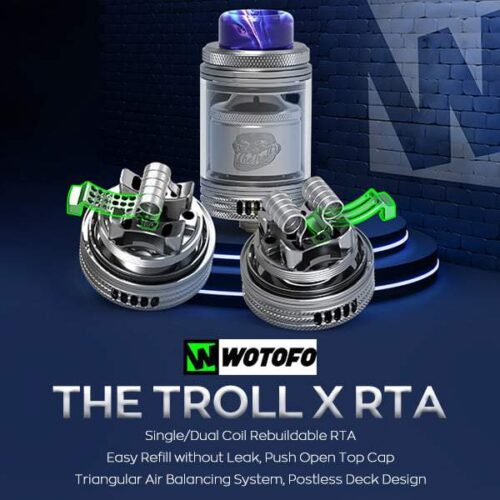 Alternative view of Wotofo Troll X RTA