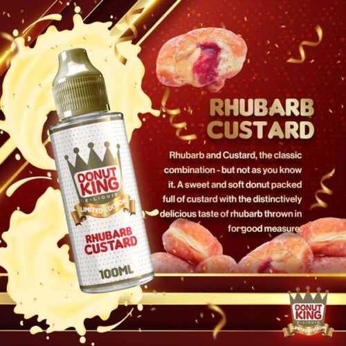 Alternative view of Donut King Limited Edition E-liquid 120ml Shortfill