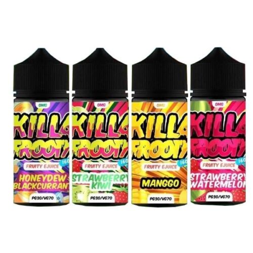 Killa Frooty E-liquid 120ml Shortfill