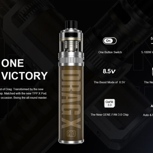 Alternative view of Voopoo Drag X PRO 100W Pod kit