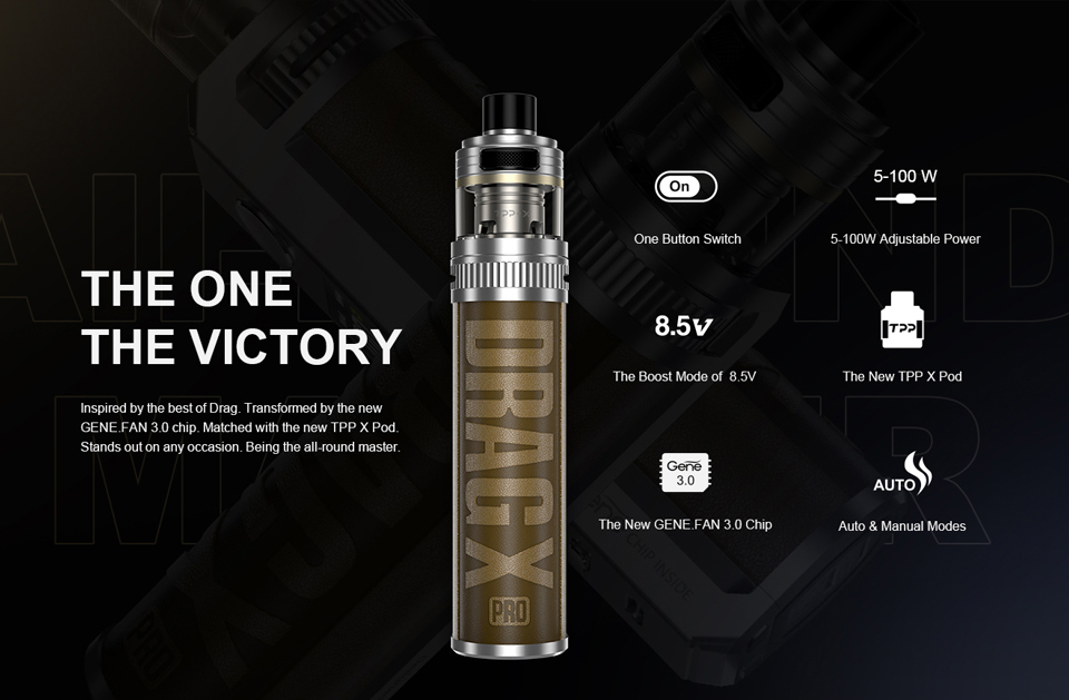 Voopoo Drag X PRO 100W Pod kit - Image 2