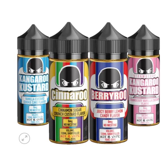 Kangaroo Kustard 120ml Shortfill E-liquids