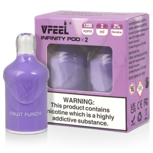 Alternative view of VFEEL Infinity 1007 Prefilled Pods | 20mg 2-pods/pack £3.99