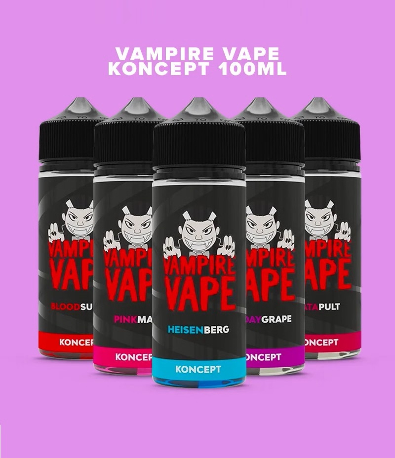 Vampire Vape Koncept E-Liquid 120ml Shortfill 70/30 VG/PG