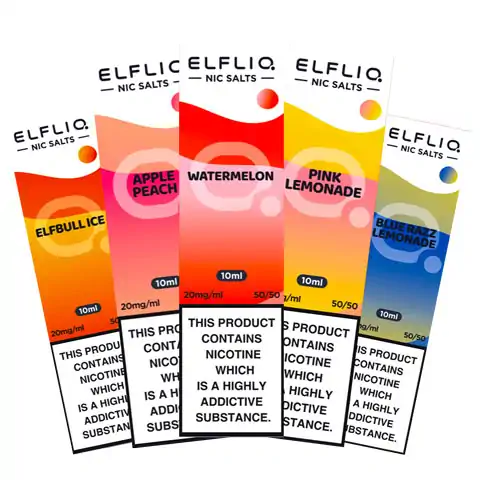 ELFLIQ Nic Salts by Elf Bar 10ml - 20MG - Image 5