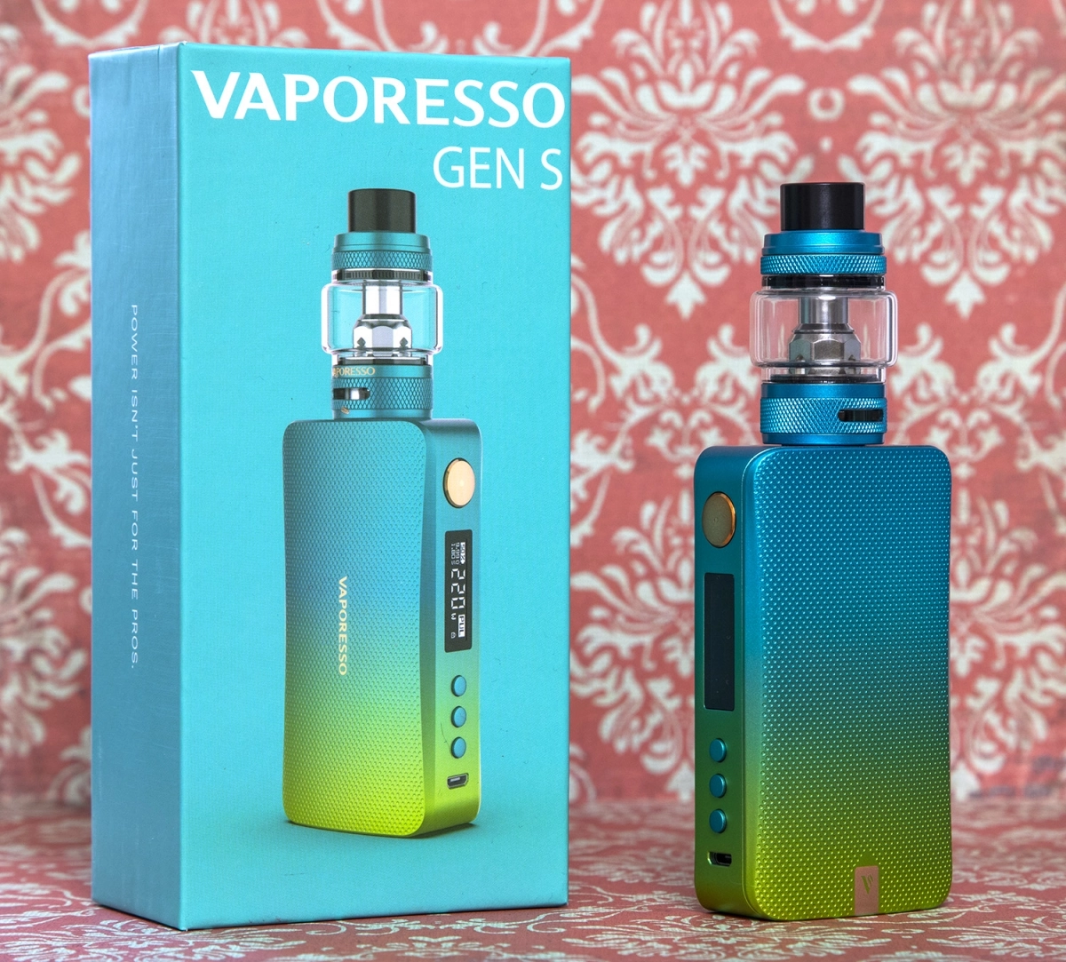 Vaporesso Gen S 220w Kit with NRG-S Mini Tank | GT/GT4 Meshed Coil - Image 7