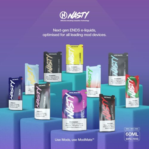 MODMATE by Nasty Juice E Liquid 60ml Shortfill | 70/30 VG/PG | Use Mods, Use Modmate