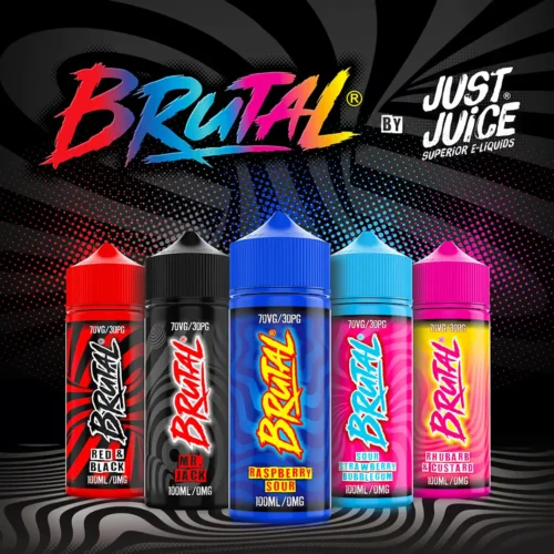 BRUTAL by Just Juice E-Liquid 120ml Shortfill 70/30 VG/PG