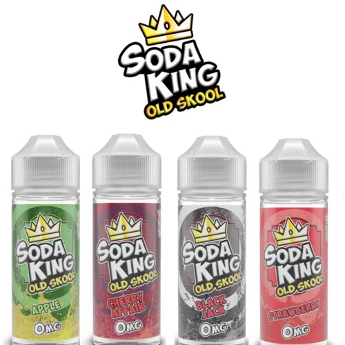 Soda King Old Skool 120ml E-Liquid Shortfill