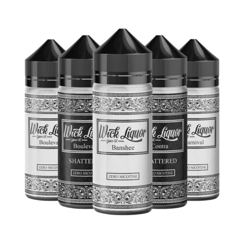 Wick Liquor 120ml Shortfill | Only £9.99