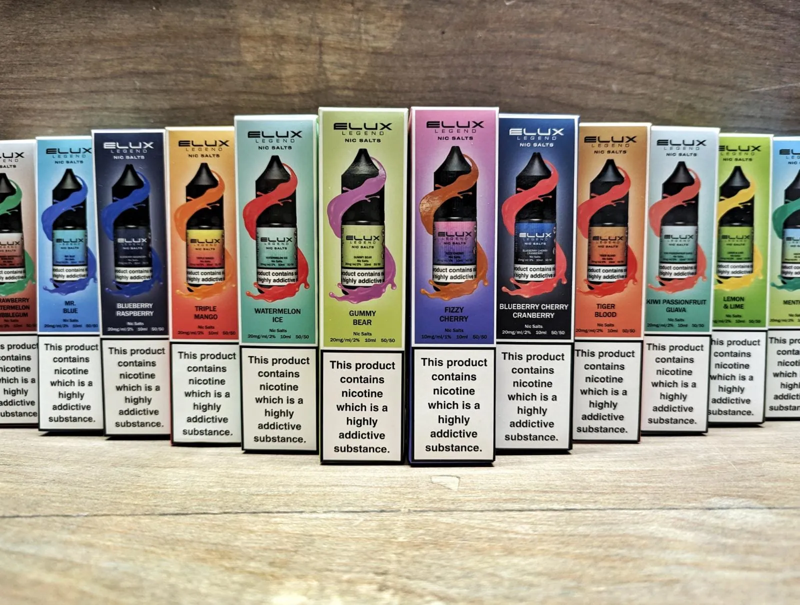 Elux Legend Nic Salts 10ml - 20MG - Image 6