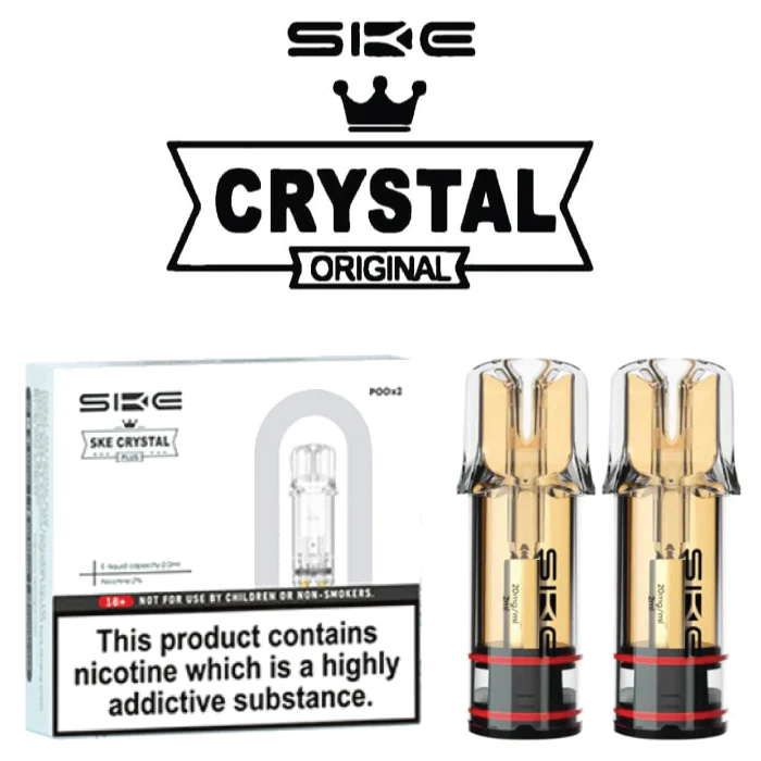 SKE Crystal PLUS Prefilled Pods | 20mg 2pcs/pack - Image 4