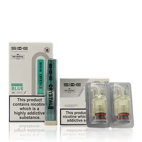 SKE Crystal PLUS Pod System Kit | Rechargeable 400mAh | Mod Only - Image 7