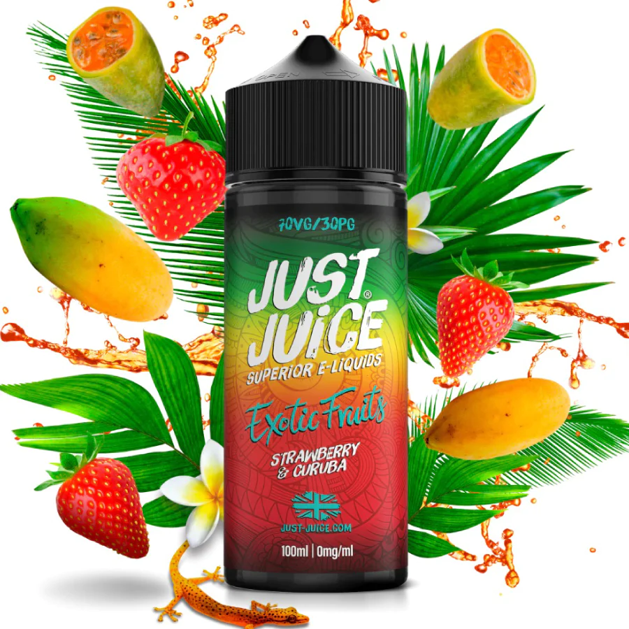 Just Juice 120ml E-Liquid Shortfill | Exotic | On Ice | Fusion Range - Image 5
