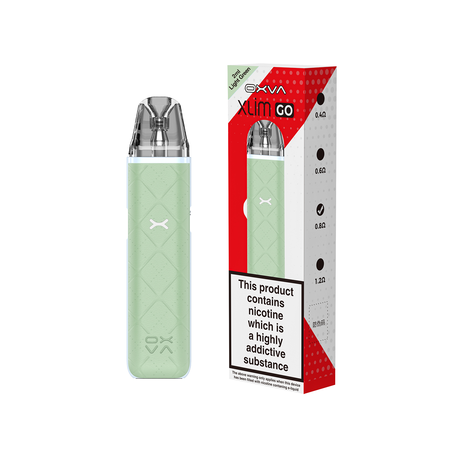 OXVA Xlim Go Pod Kit - Gift Pack (with 10mg Nic Salt) - Image 12