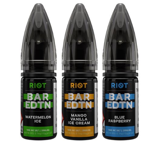 Riot Squad BAR EDTN Nic Salts 10ml - 10MG - Image 4