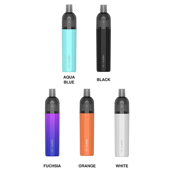 Aspire R1 Pod Kit Rechargeable Disposable Vape | 650mAh Upto 5280 Puffs - Image 2