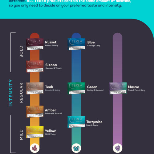 Alternative view of IQOS TEREA Russet (Rich Tobacco) 20pcs/pack