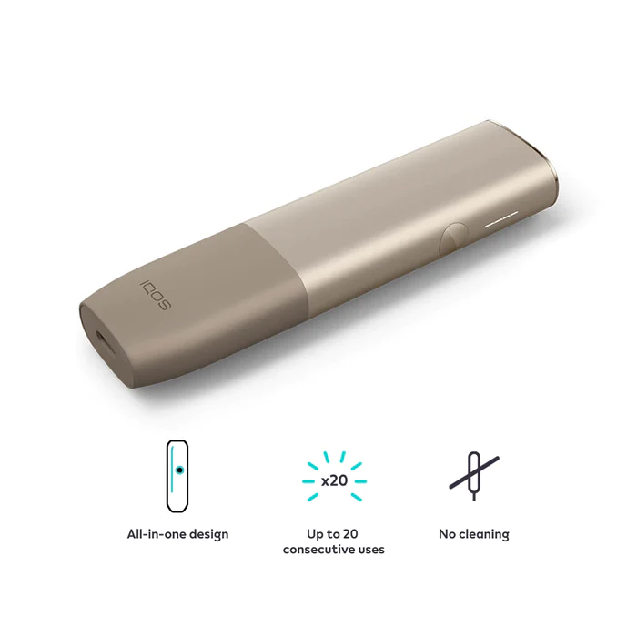 IQOS ILUMA ONE Starter Kit | Pebble Beige | Free (2 Pack) of TEREA Sticks - Image 3
