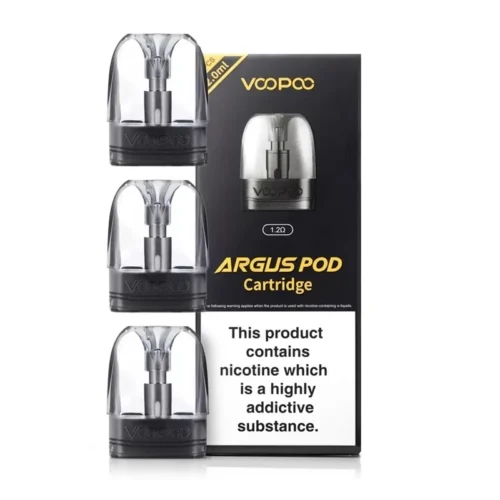 Alternative view of VooPoo Argus Replacement Pod | 0.7Ω 1.2Ω or Empty Pods