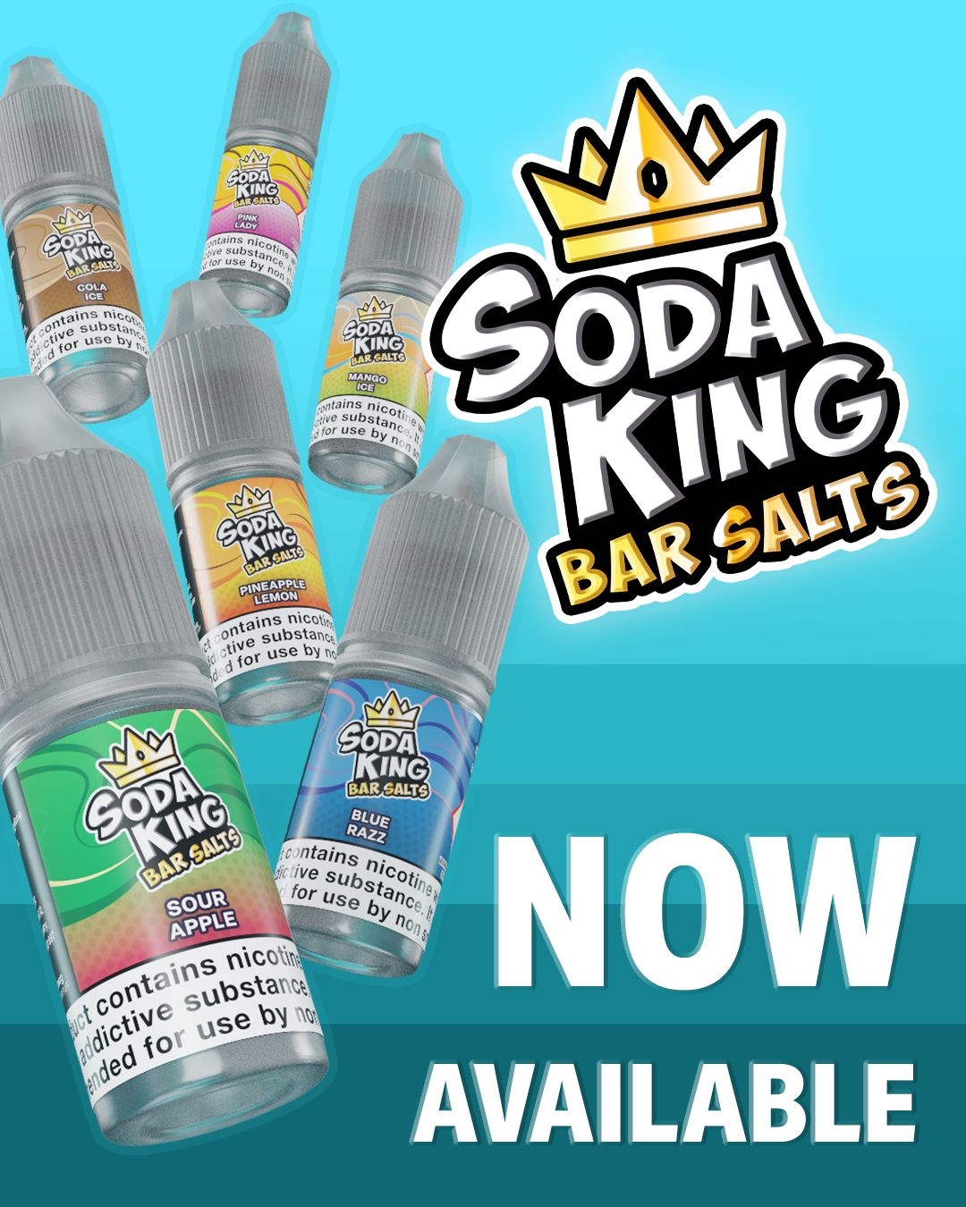Soda King Bar Salts 10ml - 10MG - Image 6