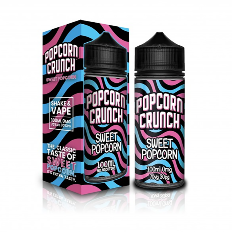 Popcorn Crunch 120ml E-Liquid Shortfill 70/30 VG/PG - Image 3