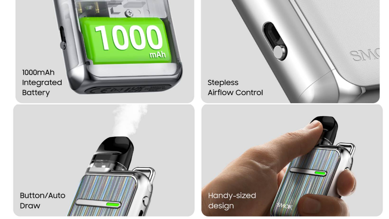 Smok Novo Master Box Pod Vape Kit | 30W 1000mAh | MTL - Image 2