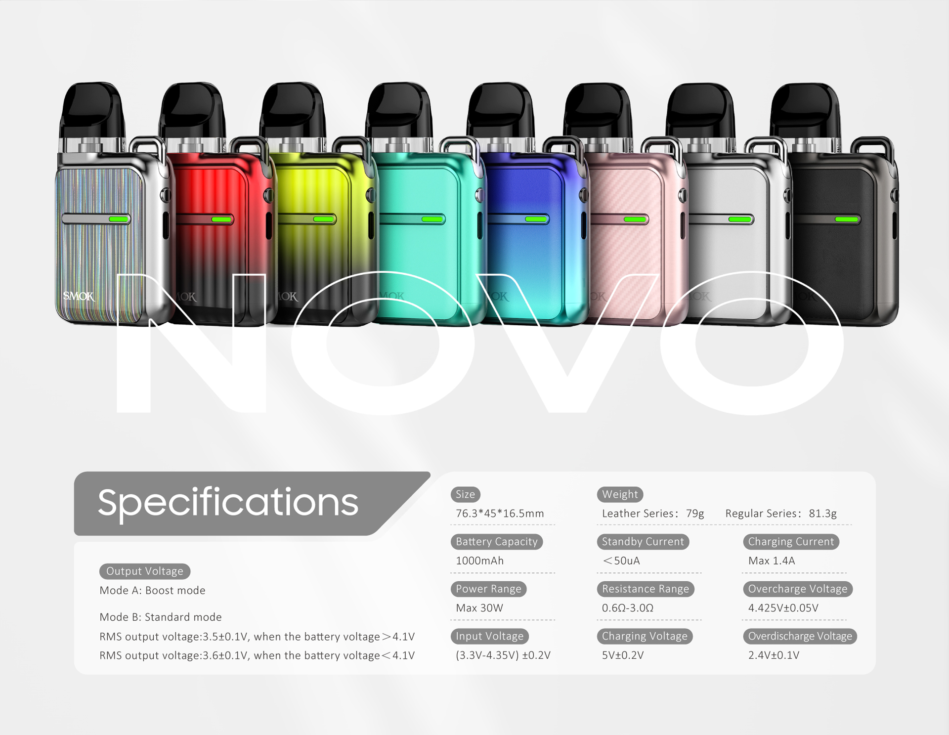 Smok Novo Master Box Pod Vape Kit | 30W 1000mAh | MTL - Image 3