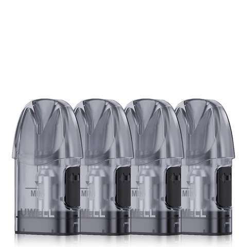 Alternative view of Uwell Caliburn A3S Replacement Pods - 4pcs/pack | Side Fill | 0.8 Ohm Mesh