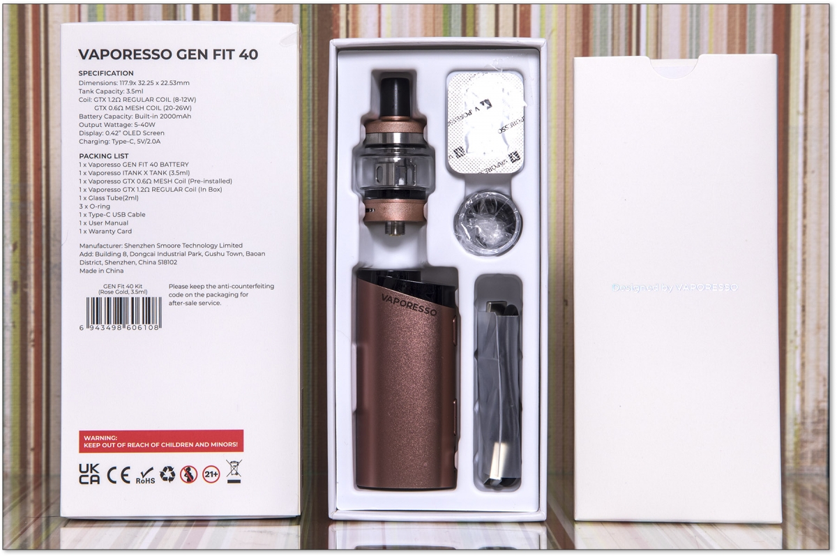 Vaporesso Gen Fit MTL Vape Starter Kit - Image 5