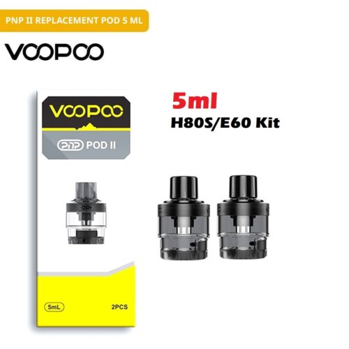 Voopoo PNP Pod II V2 | H80S/E60 | 5ml Pods (2 pack)
