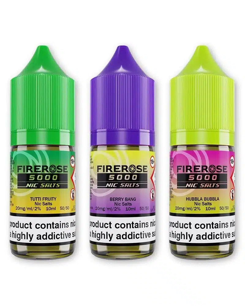 Elux Firerose 5000 Nic Salts 10ml - 20MG - Image 3