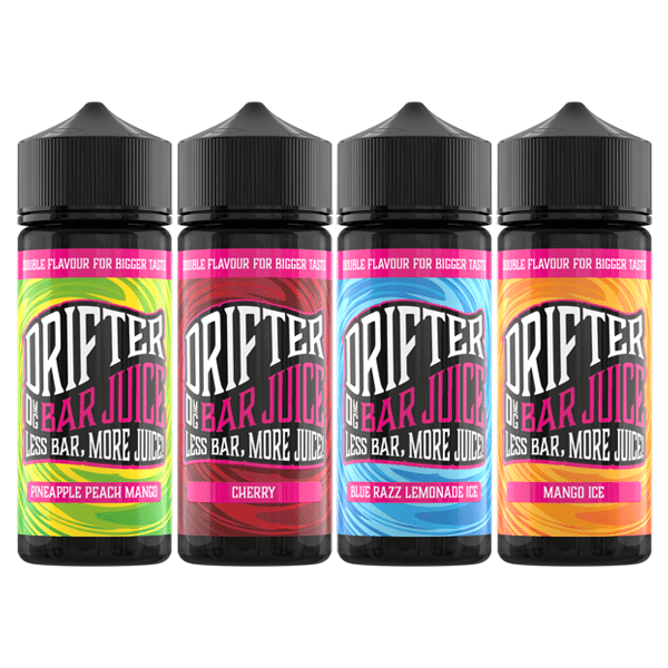Drifter Bar Juice 120ml E-Liquid Shortfill 50/50 VG/PG