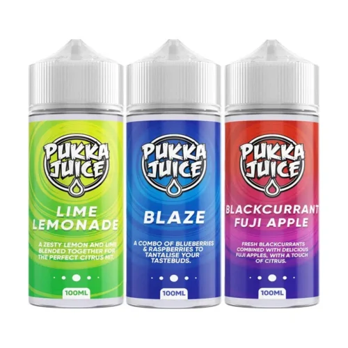 Alternative view of Pukka Juice 120ml E-Liquid Shortfill 70/30 VG/PG