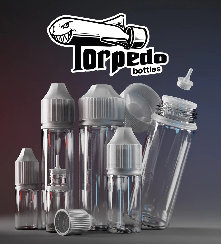 Torpedo Refillable Empty E-Liquid Bottles 120ml | Easy Screw Off Nib - Image 4