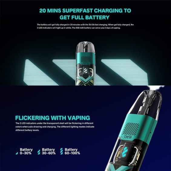 VooPoo Argus P1S Pod Vape Kit - Image 4