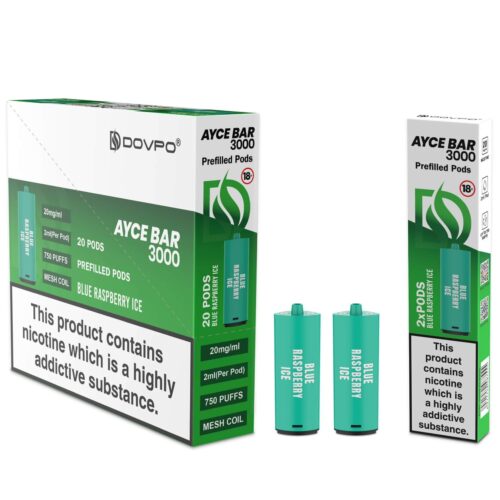 Alternative view of Dovpo Ayce Bar 3000 Prefilled Pods | 20mg 2pcs/pack