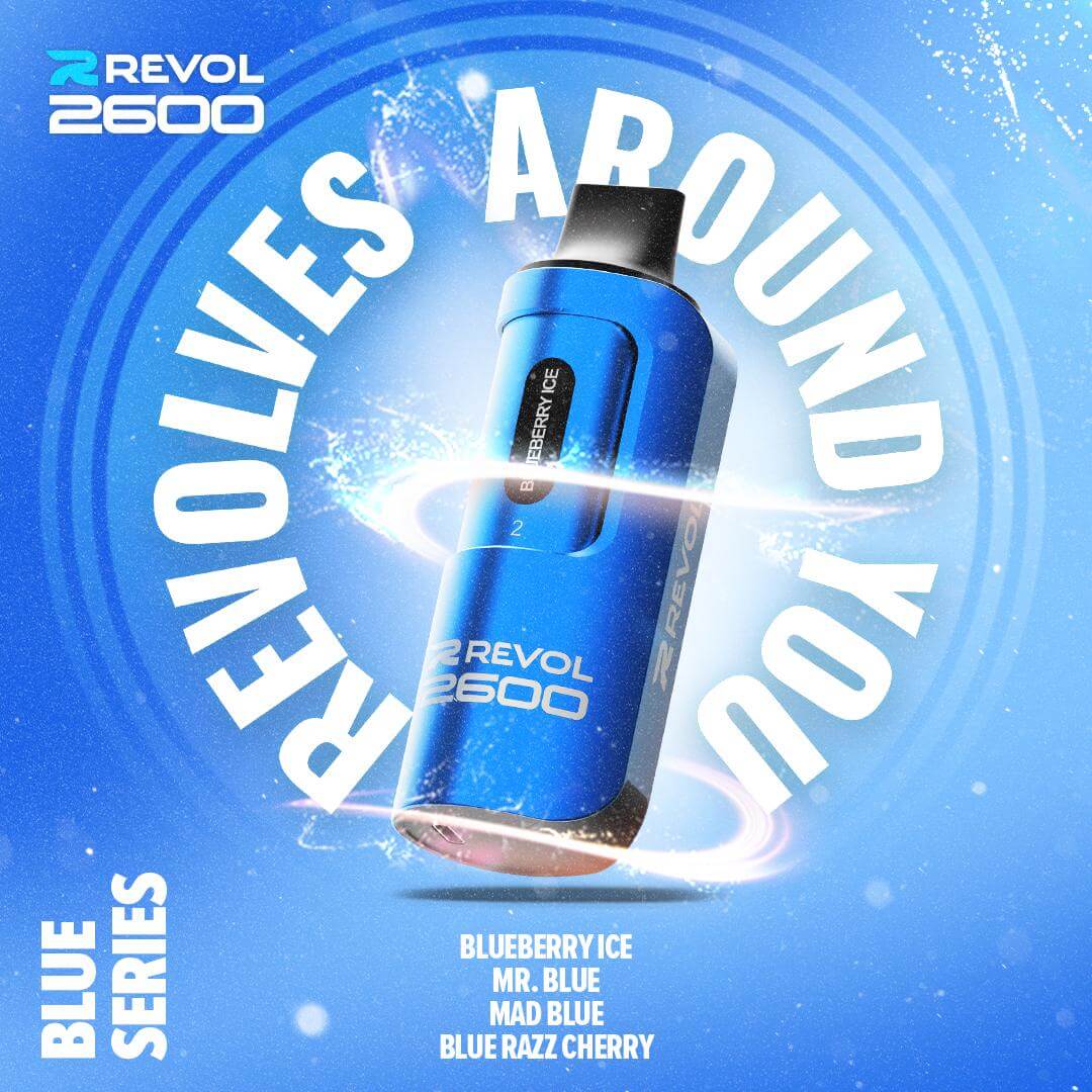 Revol 2600 Puffs | 4 In 1 Series Pod Kit | 1800mAh 20MG - Image 5