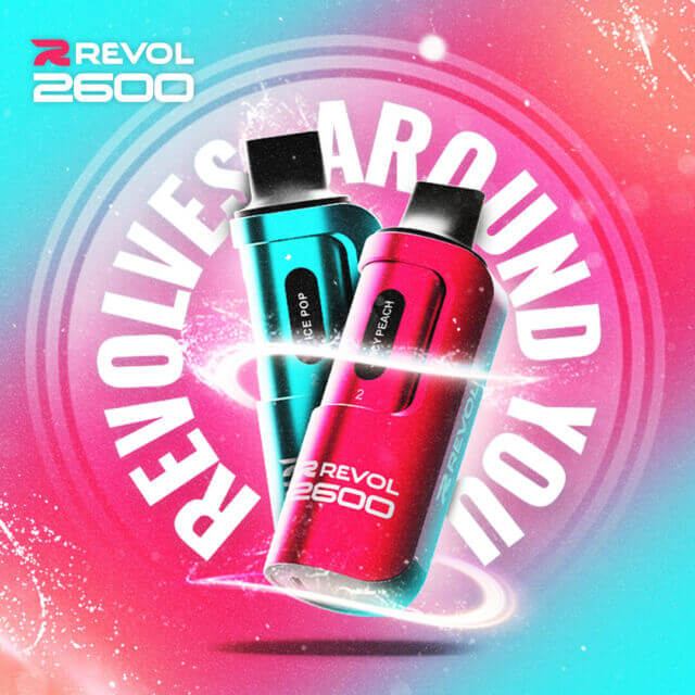 Revol 2600 Puffs | 4 In 1 Series Pod Kit | 1800mAh 20MG - Image 4