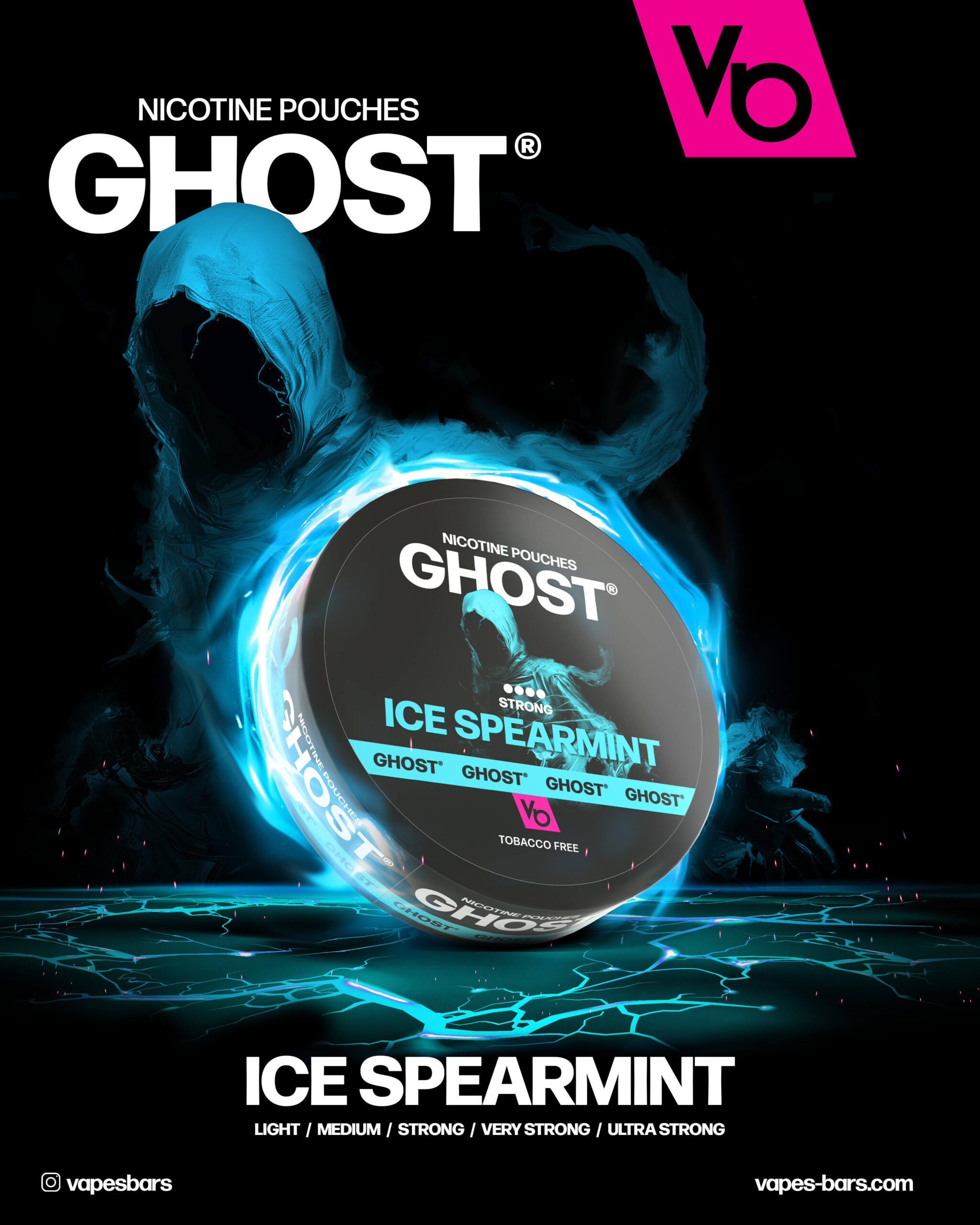 GHOST Nicotine Pouches 6MG (Light) 20pcs/pack - Image 6